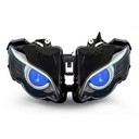 096 Headlight Eagle Eye Drl Honda Cbr1000Rr 2008 2009 2010 2011 Blue